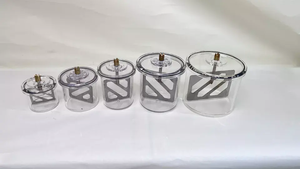 負圧真空ミキサー埋め込み材料石膏寒天歯科真空混合機 - Product Image 5