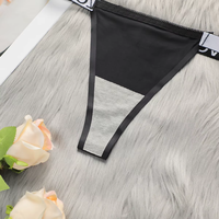 Vente en gros de lingerie de haute qualité pour jeunes filles, ensemble de 2 pièces, soutien-gorge et culotte personnalisés de marque