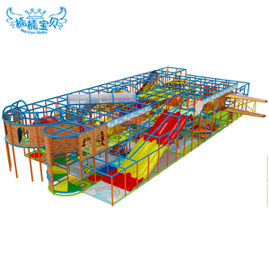 Ensemble de jeux d'extérieur commercial personnalisé, aire de jeux souple, équipement de terrain de jeux intérieur pour les parcs d'attractions pour enfants - Product Image 1
