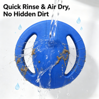 Anneau de tirage interactif hygiénique en EVA pour le nettoyage des dents, facile à nettoyer, haute élasticité, jouet de tirage à la corde pour grands chiens
