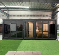 Maison préfabriquée miniature à vendre avec cuisine et toilettes, maison conteneur directement de l'usine, maison modulaire préfabriquée OEM, mini-maison Ray-Zen