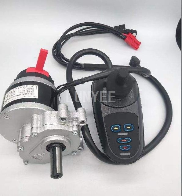 Higher Cost Performance 24V 250/350W Brushed Dc Electric Wheelchair Motor Kit with Controller for Wheelchair