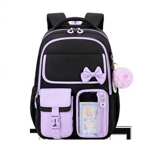 New 2026 Model <b>School</b> <b>Backpack</b> for Primary Junior High Students Large-Capacity <b>Waterproof</b> Unisex Detachable Strap Polyester - Product Image 6