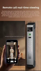 Mejor Precio en <span class=keywords><strong>Cerradura</strong></span> <span class=keywords><strong>Inteligente</strong></span> Moderna <span class=keywords><strong>con</strong></span> Sistema Wifi Tuya, <span class=keywords><strong>Cerradura</strong></span> <span class=keywords><strong>con</strong></span> Múltiples Puntos de Bloqueo - Product Image 2