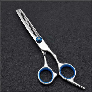 Tijeras Profesionales para Peluquería Canina, Acero Inoxidable, Azules, Juego de 8 Piezas para Recortar el Pelo de Gatos, Diseño Práctico - Product Image 5