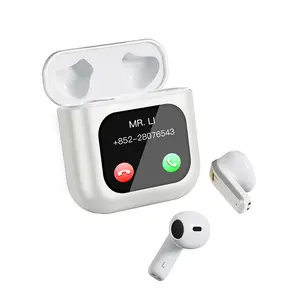 Écouteurs de jeu intra-auriculaires étanches pour Android Bluetooth sans fil avec écouteurs et écouteurs à commande tactile LED