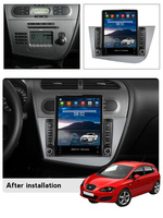 MEKEDE lecteur DVD de voiture pour vw seat leon MK2 2005-2012 voiture android stéréo WIFI voiture GPS Radio SWC