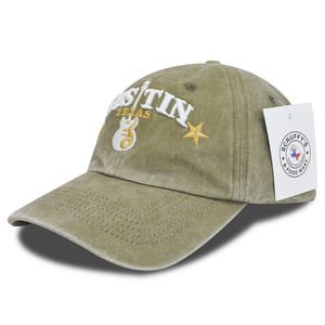 Casquette classique à profil bas en coton lavé confortable à 6 panneaux avec logo brodé personnalisé - Product Image 4