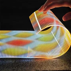 USB 5V Scrolling Werbung Programmier bare LED-Schilder Flexible App-Steuerung Devil Car Eyes Programmier bares flexibles <span class=keywords><strong>Display</strong></span> - Product Image 1