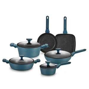Ensemble de casseroles et poêles de cuisine à induction de haute qualité, wok, soupière, poêle à frire, <span class=keywords><strong>en</strong></span> alliage d'aluminium épaissi, antiadhésif <span class=keywords><strong>Tefal</strong></span> - Product Image 1