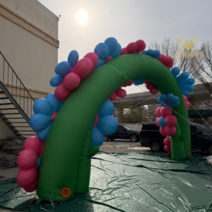 Arche de mariage gonflable <span class=keywords><strong>en</strong></span> forme de fleur pour fête d'anniversaire, arche de <span class=keywords><strong>camping</strong></span> gonflable <span class=keywords><strong>en</strong></span> forme de fleur - Product Image 4