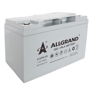 Batería de Almacenamiento GEL 12V55 100 200 para Sistema Solar, Ciclo Profundo, Recargable, GFM-55 - Product Image 2