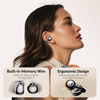 Écouteurs sans fil TWS XG42 multi-langues V6.0 avec son Hi-Fi, traduction IA, écouteurs à clip et commande tactile intelligente