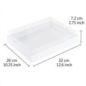 ถาดใส่อาหารปิกนิกขนาด 12 นิ้ว สำหรับใส่ผลไม้ ของหวาน เนื้อสัตว์  แบบเติมได้ ทำจากกระดาษแข็ง พร้อมหมายเลข - Product Image 4