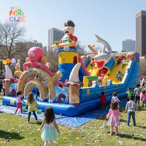 Jumbo надувной Надувной замок коммерческий ПВХ отскакиваемый дом с препятствиями прыжок комбо Крытый Открытый - Product Image 1