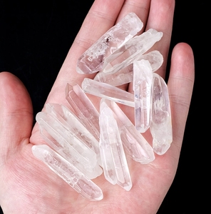 Số lượng lớn tinh thể cột chấm dứt điểm rõ ràng thạch anh điểm nguyên trắng tinh thể thạch anh đá thô thạch anh cụm cho trang trí nội thất - Product Image 6