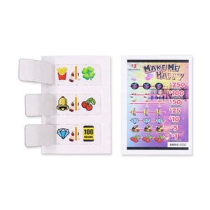 บัตรดึงรางวัลพิมพ์ดิจิทัล ดีไซน์ฟรี 3 ช่องเปิด สำหรับสหรัฐอเมริกา - Product Image 3