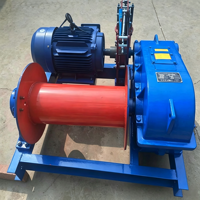 Treuil électrique de levage avec force de traction de 1, 2 ou 3 tonnes, modèle JM JK, fournisseur chinois, avec câble en acier et variateur de fréquence (VFD)