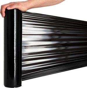 <span class=keywords><strong>Pellicola</strong></span> Estensibile <span class=keywords><strong>Nera</strong></span> Antipolvere da 60 Gauge <span class=keywords><strong>per</strong></span> <span class=keywords><strong>Imballaggio</strong></span>, Protezione di Pallet e Superfici, Vendita all'Ingrosso - Product Image 1