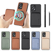 Elegante Funda de Piel Sintética Magnética de Alta Gama para Xiaomi 17 Redmi Note 15 Pro Plus K90 ProMax Poco, Cuero Genuino de Primera Calidad
