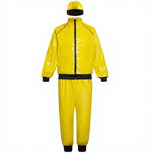 <span class=keywords><strong>Costume</strong></span> de <span class=keywords><strong>cosplay</strong></span> d'Halloween, tenue rétro disco en cuir verni brillant pour les personnages d'anime et de <span class=keywords><strong>manga</strong></span>, vêtements de scène unisexes pour adultes, marque Huayi - Product Image 1