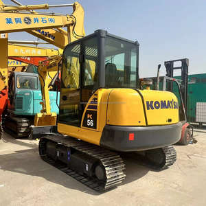 Pelleteuse PC56-7 Komatsu d'occasion de bonne performance mini Komatsu pc55 de 5 tonnes à vendre pelleteuses à bas prix - Product Image 3