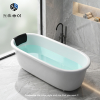 Baignoire autoportante ovale moderne pour, vente en gros d'usine, usage domestique, salle de bain, hôtel, projet villa