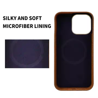 Coque de téléphone portable en cuir TPU grain de litchi au design personnalisé pour iPhone 16/15 Pro Max et pour Samsung