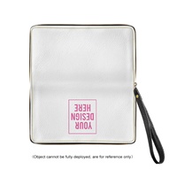 Kustom cetak pola dipersonalisasi dompet wanita dompet tas tangan kulit wanita dompet modis dompet panjang wanita dompet kartu