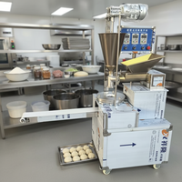 Machine Commerciale Automatique pour Baozi et Momo, Rouleuse à Pâte Motorisée, Machine à Petits Pains Multifonctionnelle, 40 Pièces/Min, Garantie 2 Ans
