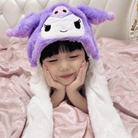 Nuovo arrivo simpatico coniglio peluche cappello magnetico peluche regalo Led mobili leggeri caldi cappelli invernali con orecchie in movimento