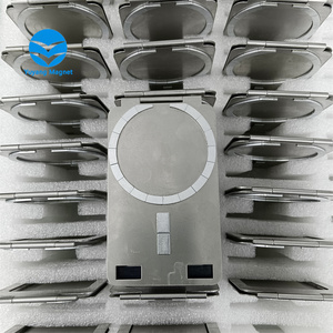 Nuevo diseño de fábrica, matriz anular magnética N52, imán de bisagra de Metal fuerte para billeteras de teléfono, tarjetero - Product Image 4