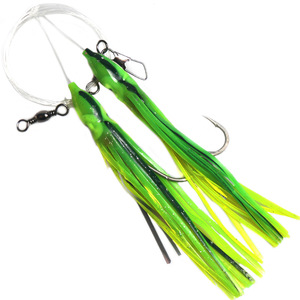Señuelo de pesca de pulpo y calamar, cebo blando de silicona, anzuelo biónico para pesca en barco, señuelo de agua salada YJ-L-95 - Product Image 1