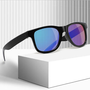 Lunettes de soleil classiques rétro pour enfants, monture carrée en PC, protection UV400, unisexe, mode, voyage, K1028 - Product Image 3