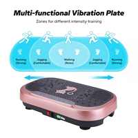 Plateforme vibrante portable pour la perte de poids et le remodelage corporel, machine d'exercices de fitness et de massage par vibration