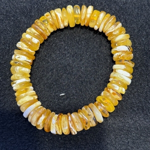 HQ GEMS 100% Original Ukraine 11-15mm Pierre <span class=keywords><strong>d</strong></span>'<span class=keywords><strong>ambre</strong></span> naturelle en feuille brute <span class=keywords><strong>Bracelet</strong></span> en <span class=keywords><strong>ambre</strong></span> - Product Image 3