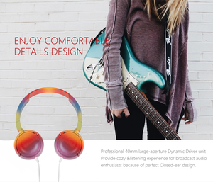 Écouteurs filaires pour <span class=keywords><strong>piano</strong></span>, couleur arc-en-ciel, son HiFi, basses puissantes, stéréo, flexibles, réglables, étanches IPX-4, pliables, 3,5 mm - Product Image 6