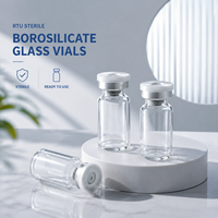 Flacon en verre stérile de 6 ml prêt à l'emploi, type I, en borosilicate, pour l'emballage de médicaments