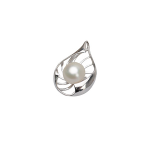 Base para Colgante de Plata S925 para Perlas de 10-14 mm, Accesorios de Joyería DIY con Cuentas Incrustadas, Diseño Semi-Acabado 855 - Product Image 5