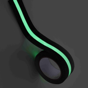 Ruban antidérapant résistant phosphorescent 20M 100mm adhésif acrylique imperméable vert moyen pour l'utilisation de la piscine et l'avertissement - Product Image 1