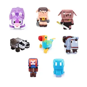 Mineworld benim dünya peluş bebek oyuncak sarmaşık Mini peluş oyuncak End gölge ejderha bebek piksel Kawaii dolması arı peluş oyuncak