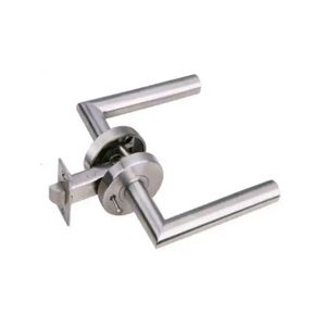 Best Sale Modern Privacy Heavy Duty Smooth <strong>Lever</strong> <strong>Handle</strong> Silver Door <strong>Handles</strong> for Hotel Apartment Flat - Product Image 4