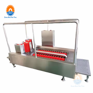 Station d'hygiène automatique avec système de contrôle d'accès pour le nettoyage et la désinfection, machine à laver les bottes avec stérilisateur manuel - Product Image 3