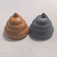 Fourniture de cadeaux promotionnels Logo personnalisé Squishy Pu mousse caca jouet balle anti-stress