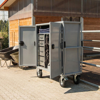 Armoire de Sellerie pour Chevaux en Gros, Coffre de Rangement pour Équipements d'Équitation, Malles de Soin pour Athlètes Équestres