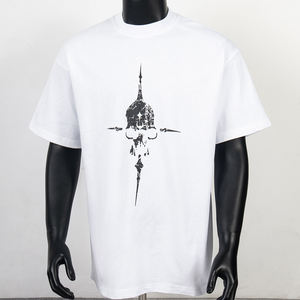 शीर्ष गुणवत्ता वाले हैवीवेट थग क्लब टी-शर्ट पुरुषों के लिए फैशन खोपड़ी ग्राफिक डिजाइन कपास के शीर्ष पुरुषों के लिए टी शर्ट - Product Image 4