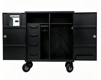 Armoire de rangement robuste en acier pour équipement d'équitation, coffre à équipement équestre en métal sur mesure pour écurie