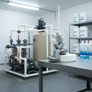 E20260107 Produits chimiques pour l'eau <span class=keywords><strong>Nettoyage</strong></span> des piscines Comprimés <span class=keywords><strong>de</strong></span> <span class=keywords><strong>nettoyage</strong></span> pour piscines 3 pouces en 50 lb - Product Image 4