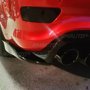 2 Piezas de Esquinas Laterales para Parachoques Trasero de Coche, para Jeep Grand Cherokee SRT SRT8 WK2 2011-2022, Divisores, Difusores, Kit de Carrocería Negro Brillante - Product Image 3