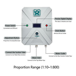 Estación de Limpieza de Autos 4 en 1 Integrada, Equipo de Lavado de Autos con Agua, Aire, Electricidad y Espuma - Product Image 3